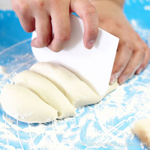 Grattere de grattoir à crème à gâteau en silicone 100% comestible